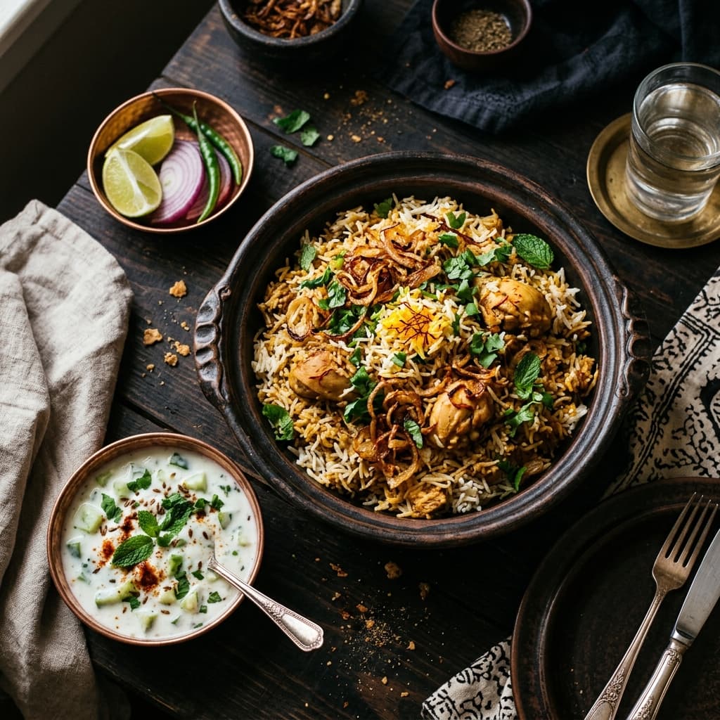 Authentic Chicken Biryani